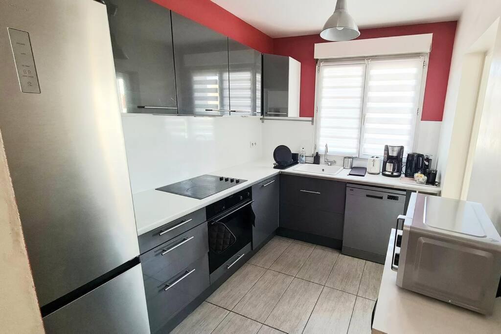 Appart Cosy & Spacieux-Metro7 Louis-Aragon+Parking Vitry-sur-Seine Exterior foto